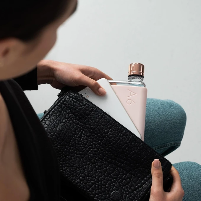 Memobottle A6 Silicon Sleeve Pale Coral 4 Memobottle A6 Silicon Sleeve Pale Coral - Afbeelding 2