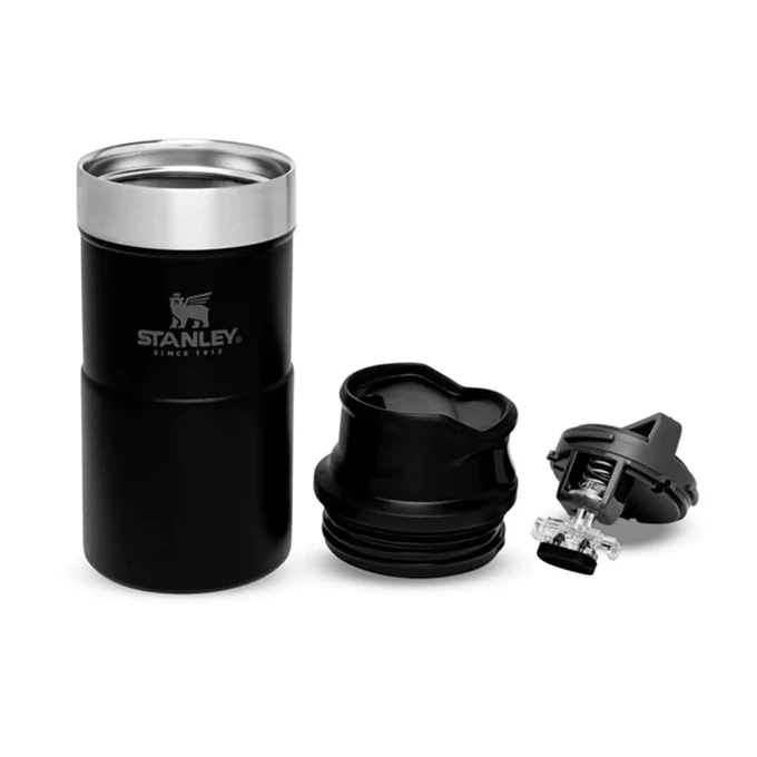 Stanley The Trigger-Action Travel Mug 0.25L Matte Black Pebble 4 Stanley The Trigger-Action Travel Mug 0.25L Matte Black Pebble - Afbeelding 2