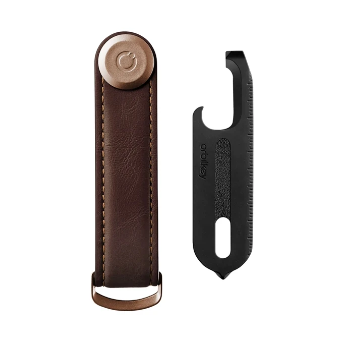 Orbitkey Premium Leather 2.0 Espresso Brown + Multi Tool V2 Gift Set Espresso Brown 6 Orbitkey Premium Leather 2.0 Espresso Brown + Multi Tool V2 Gift Set Espresso Brown - Afbeelding 4