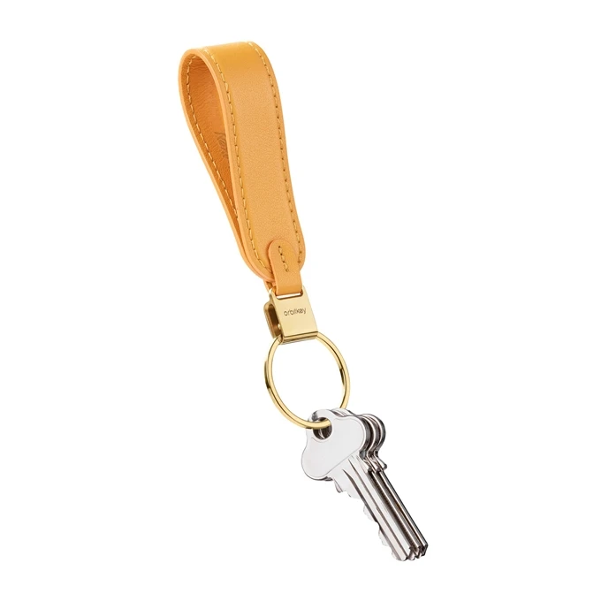 Orbitkey Loop Keychain Leather Orange 8 Orbitkey Loop Keychain Leather Orange - Afbeelding 6