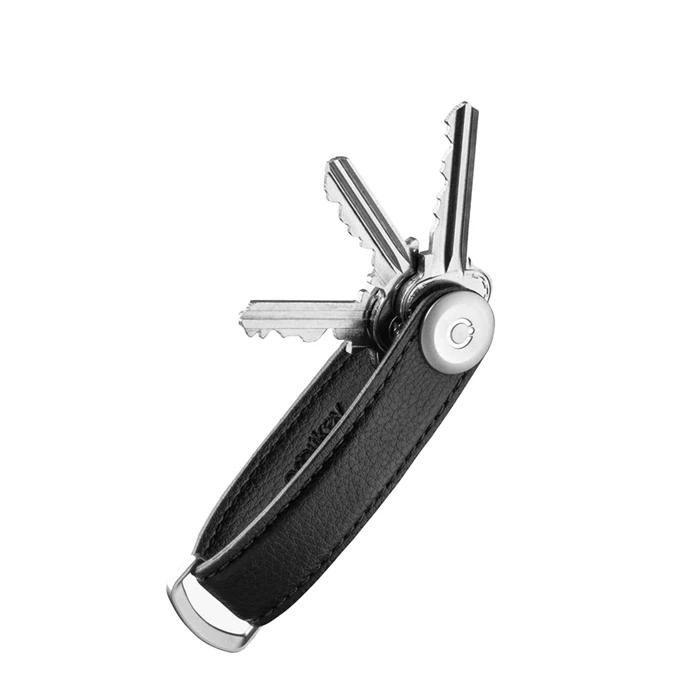 Orbitkey 2.0 Keyholder Cactus Leather Black 3 Orbitkey 2.0 Keyholder Cactus Leather Black