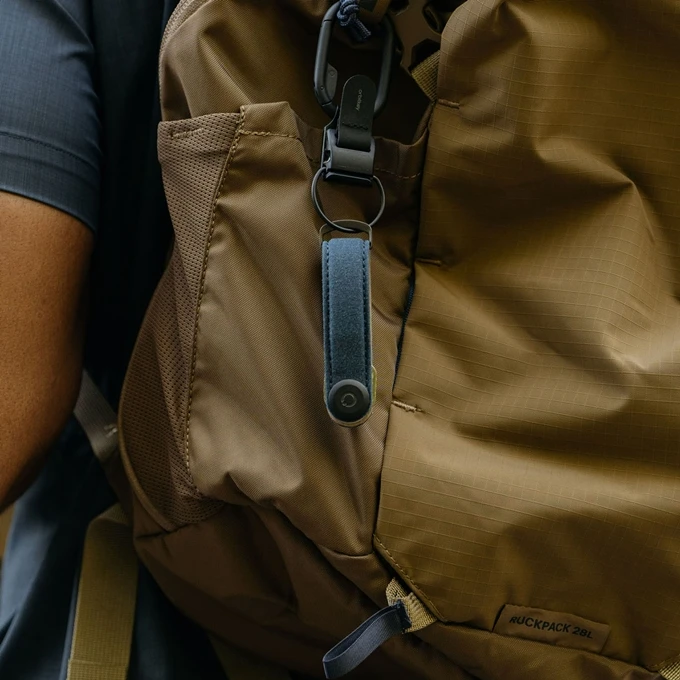 Orbitkey 2.0 Waxed Canvas Keyholder Navy Blue 5 Orbitkey 2.0 Waxed Canvas Keyholder Navy Blue - Afbeelding 3