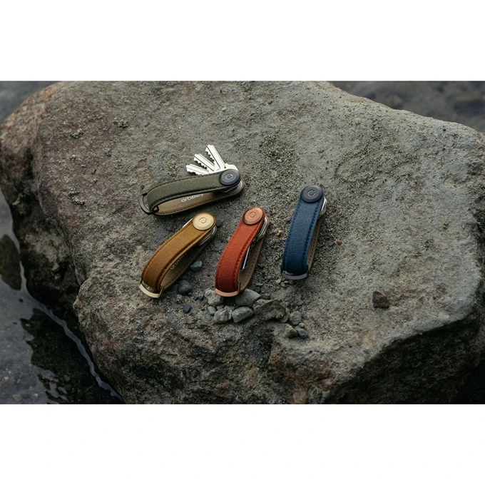 Orbitkey 2.0 Waxed Canvas Keyholder Navy Blue 8 Orbitkey 2.0 Waxed Canvas Keyholder Navy Blue - Afbeelding 6