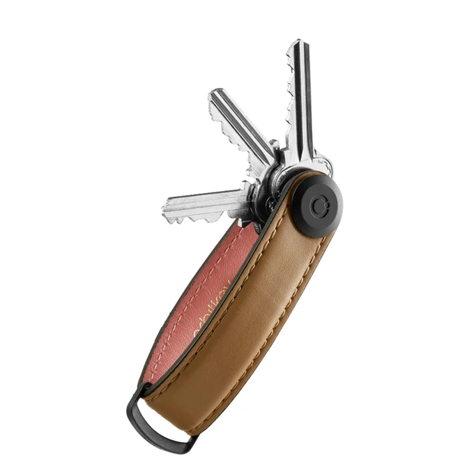 Orbitkey Premium Leather 2.0 Keyholder Cocoa Rose 3 Orbitkey Premium Leather 2.0 Keyholder Cocoa Rose