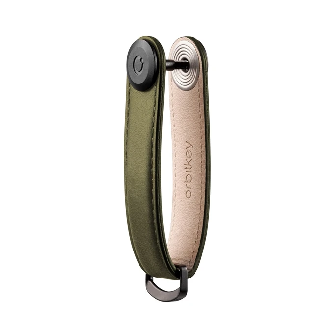 Orbitkey Premium Leather 2.0 Keyholder Olive 5 Orbitkey Premium Leather 2.0 Keyholder Olive - Afbeelding 3