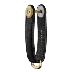 Orbitkey 2.0 Saffiano Leather Liquorice Black -Diverse Tassen image 16406
