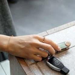 Orbitkey 2.0 Saffiano Leather Liquorice Black -Diverse Tassen image 16407