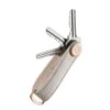 Orbitkey Premium Leather 2.0 Keyholder Stone / Grey -Diverse Tassen image 16410