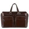 Piquadro Blue Square Duffel Bag Brown -Diverse Tassen image 1655