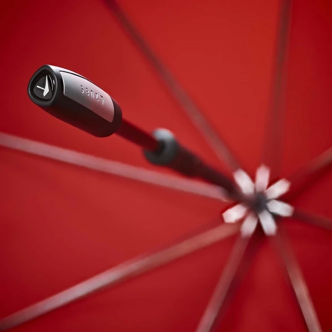 Senz Large Stick Stormparaplu Passion Red 7 Senz Large Stick Stormparaplu Passion Red - Afbeelding 5