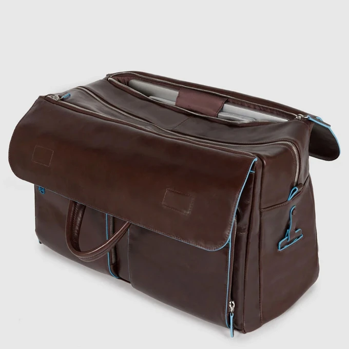 Piquadro Blue Square Duffel Bag Brown 7 Piquadro Blue Square Duffel Bag Brown - Afbeelding 5