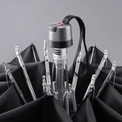 Knirps T.760 Stick Automatic Paraplu Check Black & White -Diverse Tassen image 16614