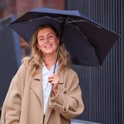 Senz Micro Manual Opvouwbare Stormparaplu Elemental Blue -Diverse Tassen image 16664