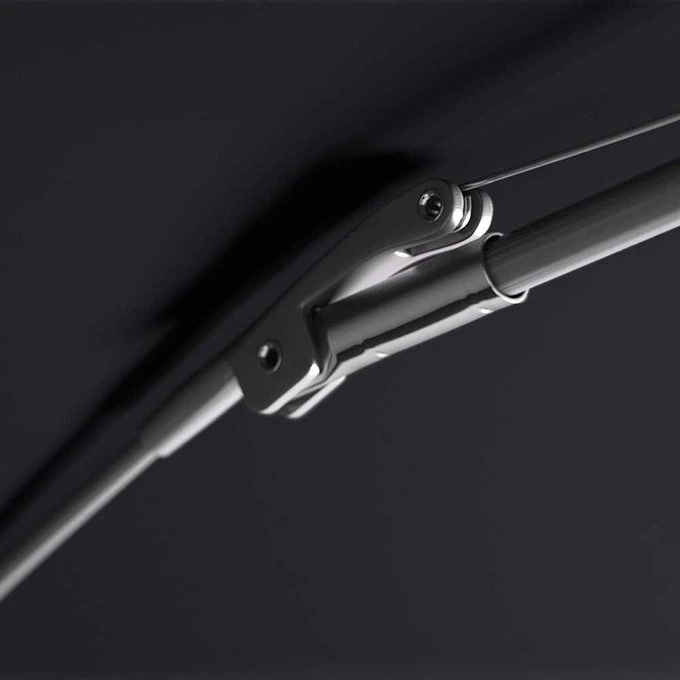 Knirps T.760 Stick Automatic Paraplu Dot Art Black 7 Knirps T.760 Stick Automatic Paraplu Dot Art Black - Afbeelding 5