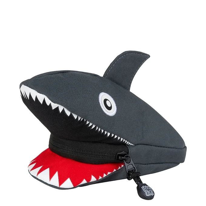 Pick & Pack Shark Shape Penncase Anthracite 4 Pick & Pack Shark Shape Penncase Anthracite - Afbeelding 2