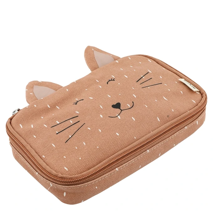 Trixie Mrs. Cat Pencil Case Brown 3 Trixie Mrs. Cat Pencil Case Brown