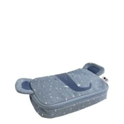 Trixie Mrs. Elephant Pencil Case Light Blue