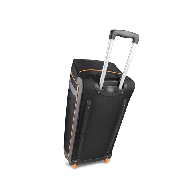 Decent Flexplus Reistas Met Wielen 78 Zwart/oranje 3 Decent Flexplus Reistas Met Wielen 78 Zwart/oranje - Afbeelding 2