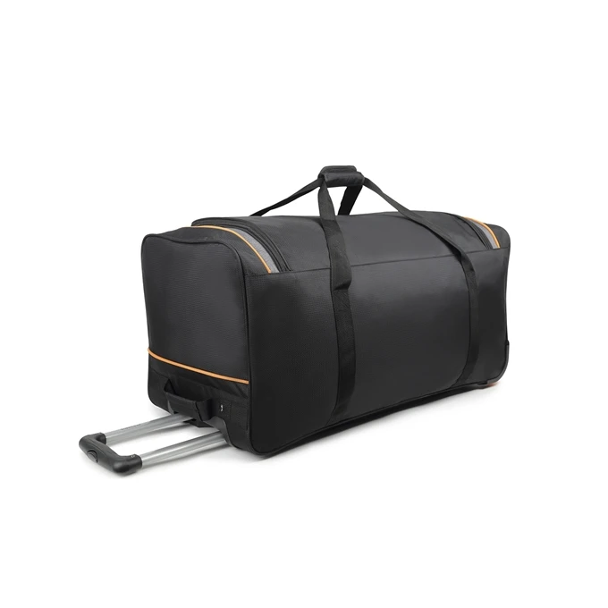 Decent Flexplus Reistas Met Wielen 78 Zwart/oranje 4 Decent Flexplus Reistas Met Wielen 78 Zwart/oranje - Afbeelding 3