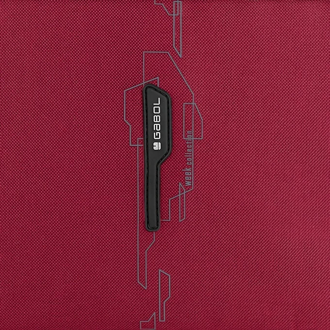 Gabol Week Eco Backpack Bag S Red 10 Gabol Week Eco Backpack Bag S Red - Afbeelding 8