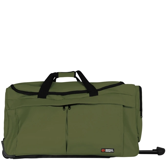 Enrico Benetti Amsterdam Wheel Bag 75 Olive 3 Enrico Benetti Amsterdam Wheel Bag 75 Olive