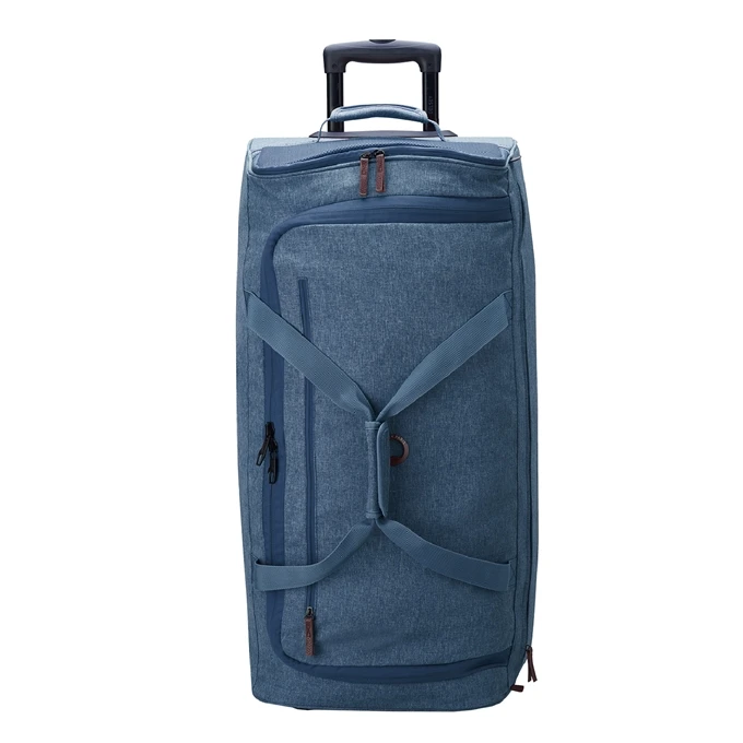 Delsey Maubert 2.0 Trolley Duffle Bag 77 Blue 3 Delsey Maubert 2.0 Trolley Duffle Bag 77 Blue