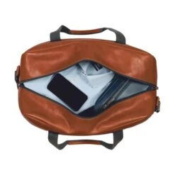 Leonhard Heyden Hamburg Travel Bag Cognac 7 Leonhard Heyden Hamburg Travel Bag Cognac -Diverse Tassen image 1784