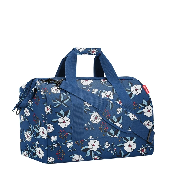 Reisenthel Travelling Allrounder L Garden Blue 3 Reisenthel Travelling Allrounder L Garden Blue