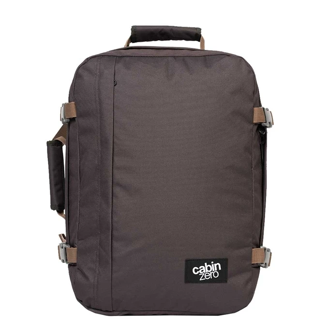 CabinZero Classic 36L Ultra Light Cabin Bag Black Sand 3 CabinZero Classic 36L Ultra Light Cabin Bag Black Sand