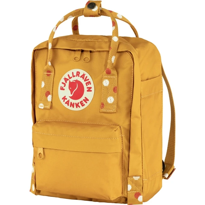 Fjallraven Kanken Mini Ochre-confetti Pattern 6 Fjallraven Kanken Mini Ochre-confetti Pattern - Afbeelding 4