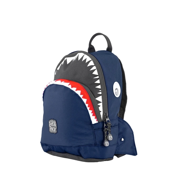 Pick & Pack Shark Shape Backpack S Navy 4 Pick & Pack Shark Shape Backpack S Navy - Afbeelding 2