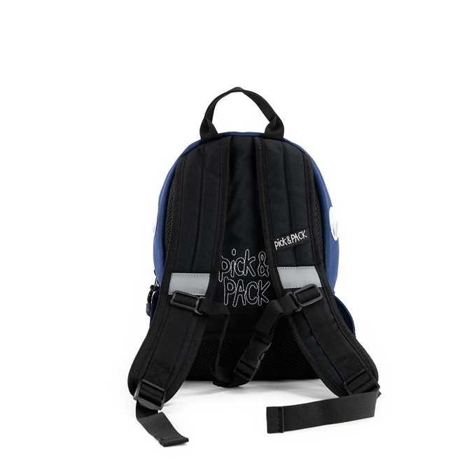 Pick & Pack Shark Shape Backpack S Navy 5 Pick & Pack Shark Shape Backpack S Navy - Afbeelding 3