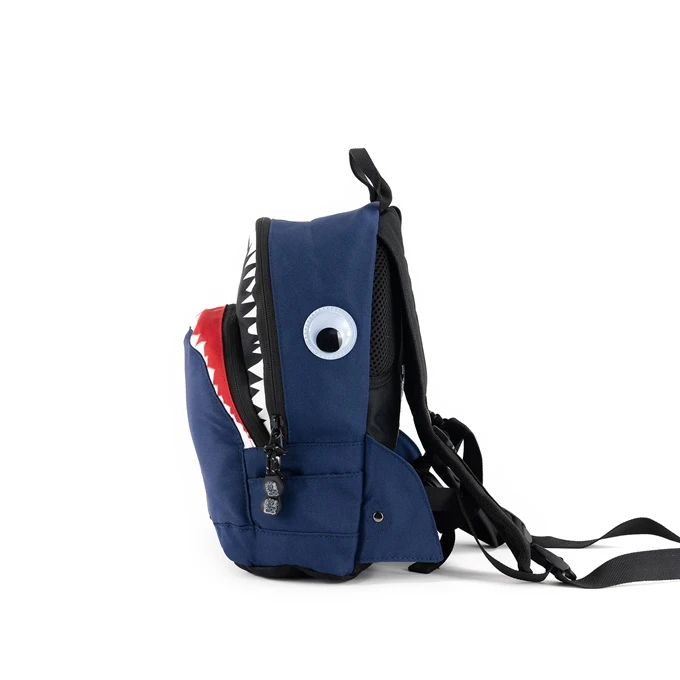 Pick & Pack Shark Shape Backpack S Navy 7 Pick & Pack Shark Shape Backpack S Navy - Afbeelding 5