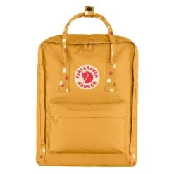 Diverse Tassen 69 Fjallraven Kanken Ochre-confetti Pattern
