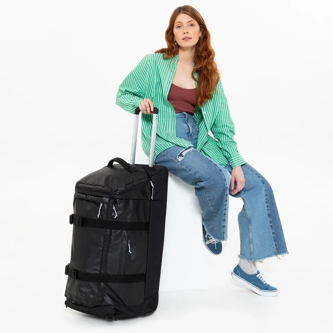 Eastpak Perce Wheel M Tarp Black 4 Eastpak Perce Wheel M Tarp Black - Afbeelding 2