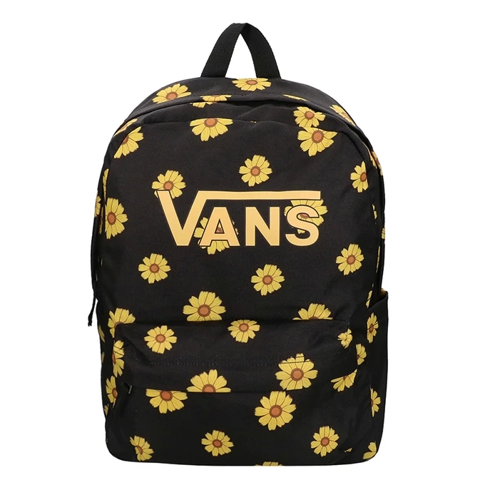 Vans Girls Realm H20 Backpack Sunfloral Black/ochre 3 Vans Girls Realm H20 Backpack Sunfloral Black/ochre