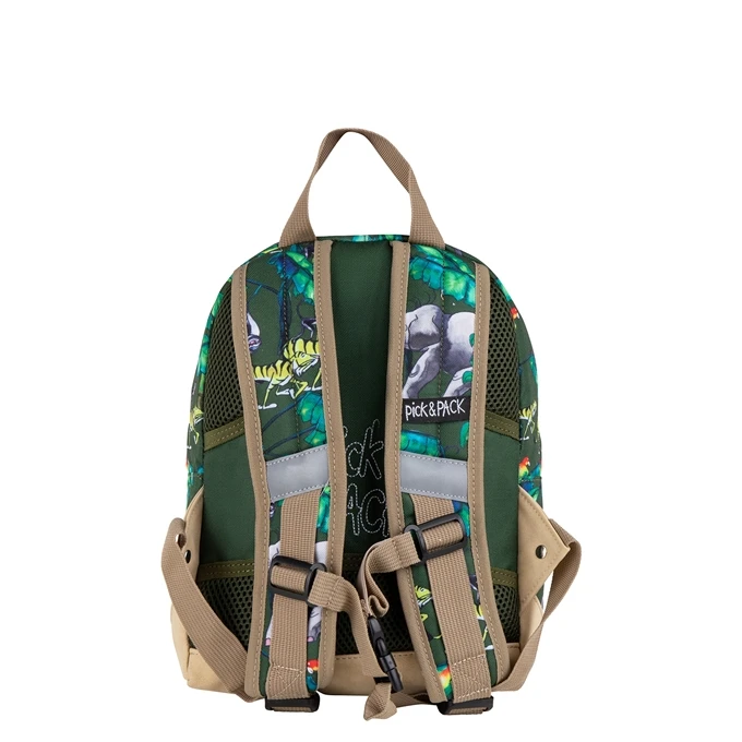 Pick & Pack Happy Jungle Backpack S Bamboo 6 Pick & Pack Happy Jungle Backpack S Bamboo - Afbeelding 4