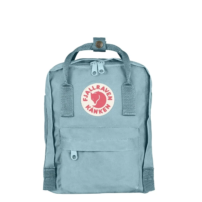 Fjallraven Kanken Mini Rugzak Sky Blue 3 Fjallraven Kanken Mini Rugzak Sky Blue