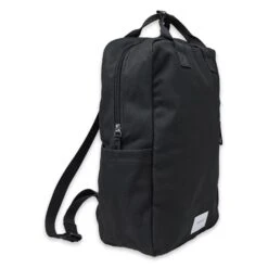 Sandqvist Knut Backpack Black With Black Webbing -Diverse Tassen image 3876