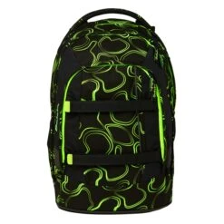 Satch Pack School Rugzak Green Supreme