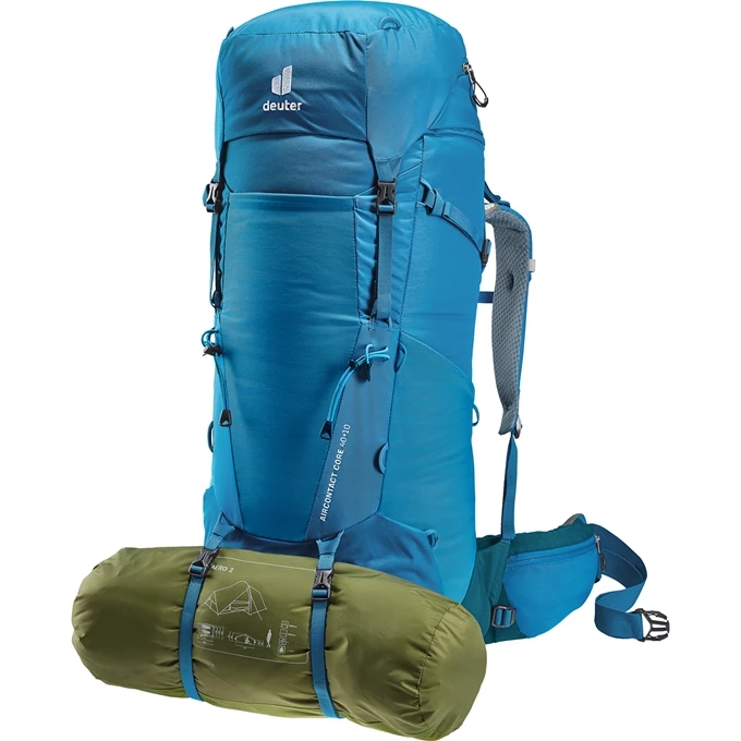Deuter Aircontact Core 40+10 Backpack Reef-ink 12 Deuter Aircontact Core 40+10 Backpack Reef-ink - Afbeelding 10