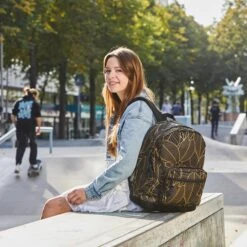 Enrico Benetti Andorra Laptop Rugazk 15" Zwart Goud Blad -Diverse Tassen image 4094