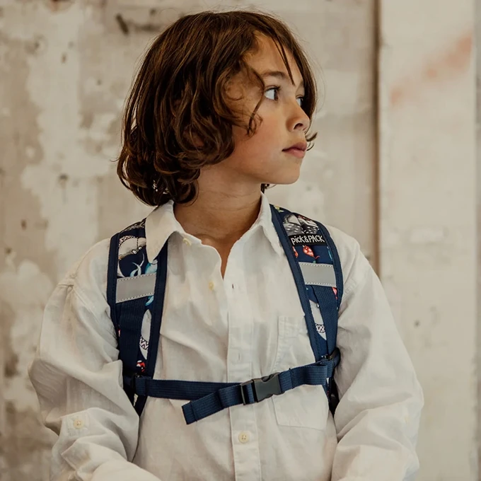 Pick & Pack Mix Animal Backpack M Navy 4 Pick & Pack Mix Animal Backpack M Navy - Afbeelding 2