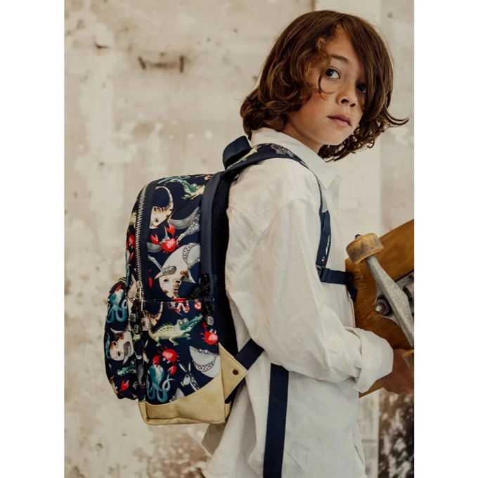 Pick & Pack Mix Animal Backpack M Navy 5 Pick & Pack Mix Animal Backpack M Navy - Afbeelding 3