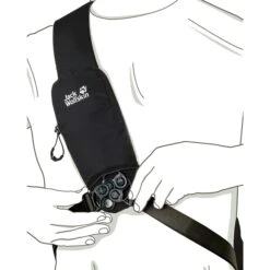 Jack Wolfskin Delta Bag Air Black -Diverse Tassen image 4194