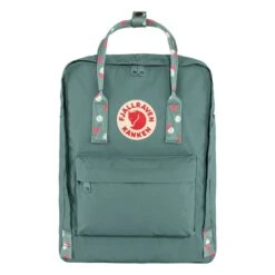 Diverse Tassen 37 Fjallraven Kanken Frost Green-confetti Pattern