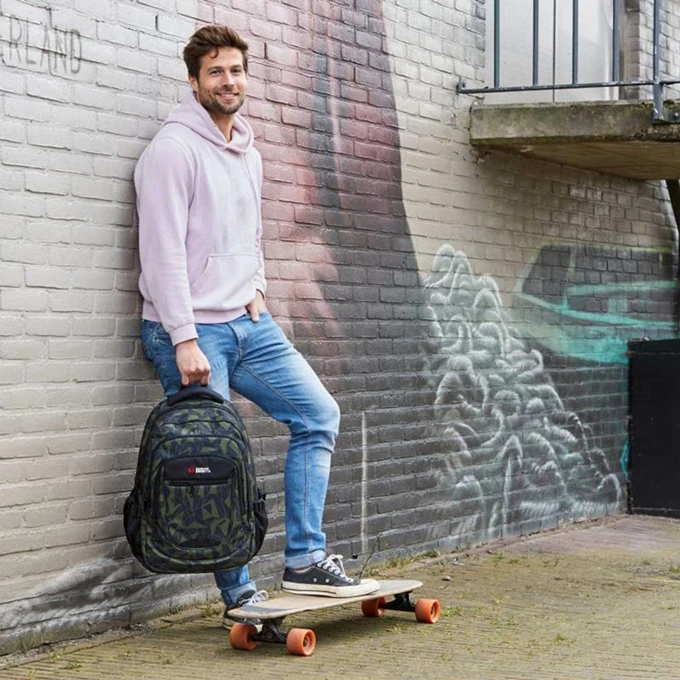 Enrico Benetti Santa Cruz 17.3" Laptop Rugtas Roest 5 Enrico Benetti Santa Cruz 17.3" Laptop Rugtas Roest - Afbeelding 3