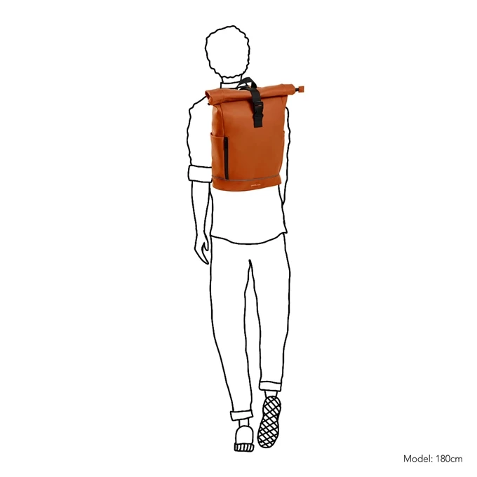 Daniel Ray Highlands Waterafstotende Laptop Backpack 15.6'' M Orange 4 Daniel Ray Highlands Waterafstotende Laptop Backpack 15.6'' M Orange - Afbeelding 2