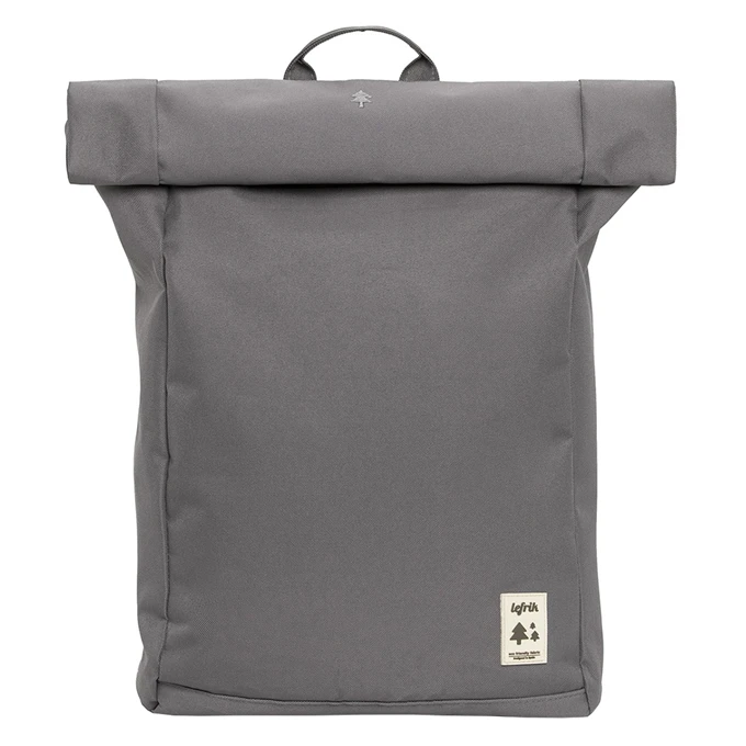 Lefrik Roll Backpack Grey/ecru 3 Lefrik Roll Backpack Grey/ecru