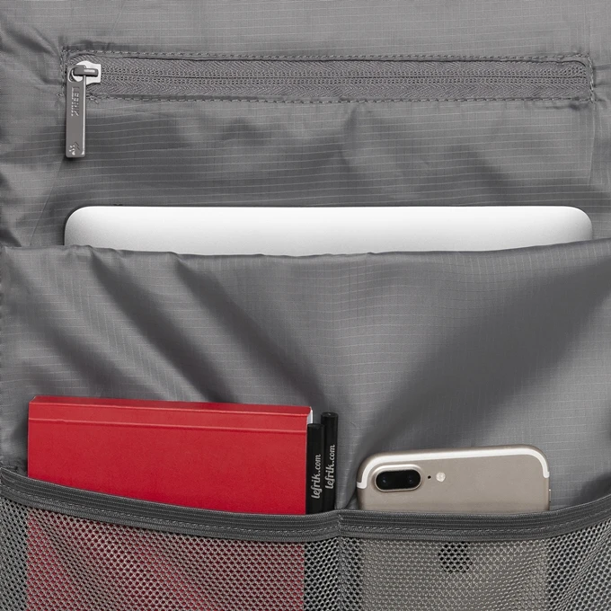 Lefrik Roll Backpack Grey/ecru 7 Lefrik Roll Backpack Grey/ecru - Afbeelding 5